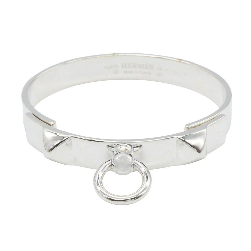 HERMES Silver Bracelet